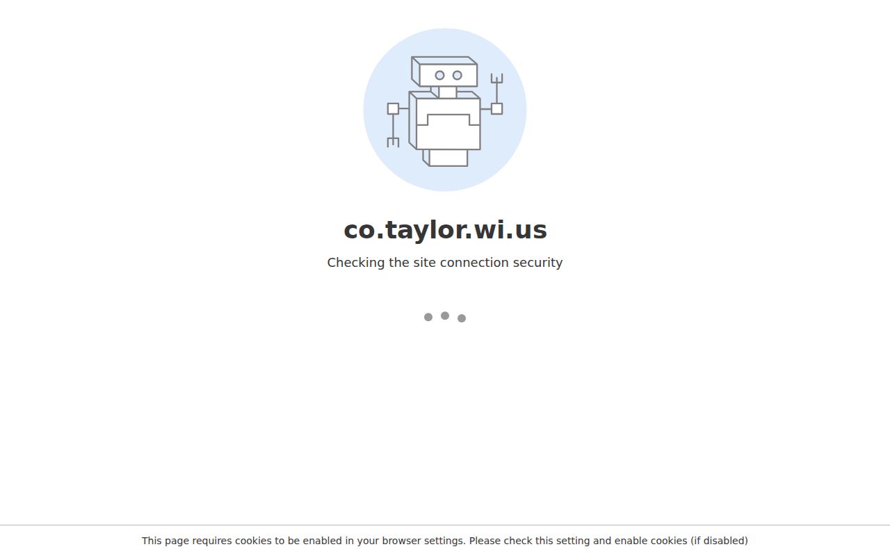 Taylor County criminal records government homepage