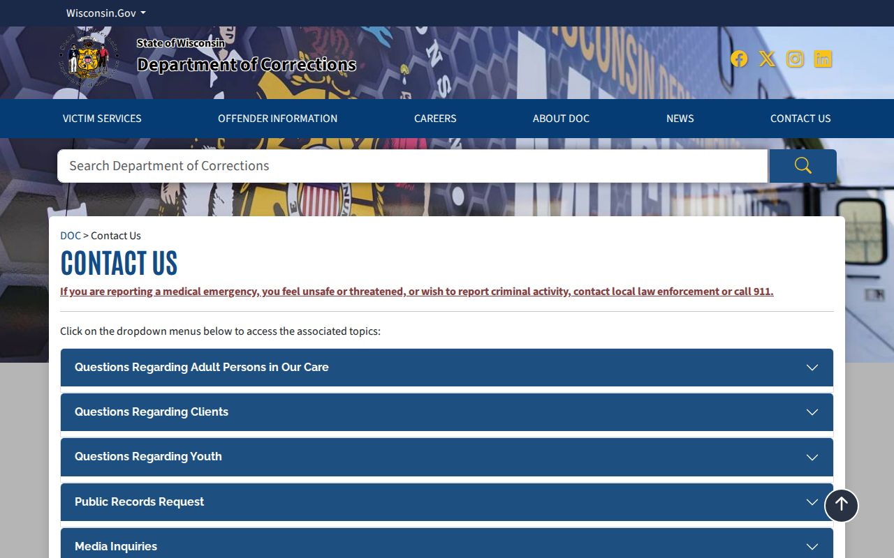 Taylor County sex offender registry Wisconsin DOC contacts